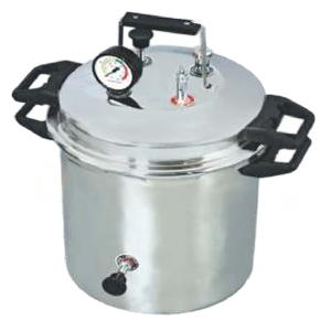 Autoclave Stainless Steel Pressure Cooker Type Dynamic International Medzell