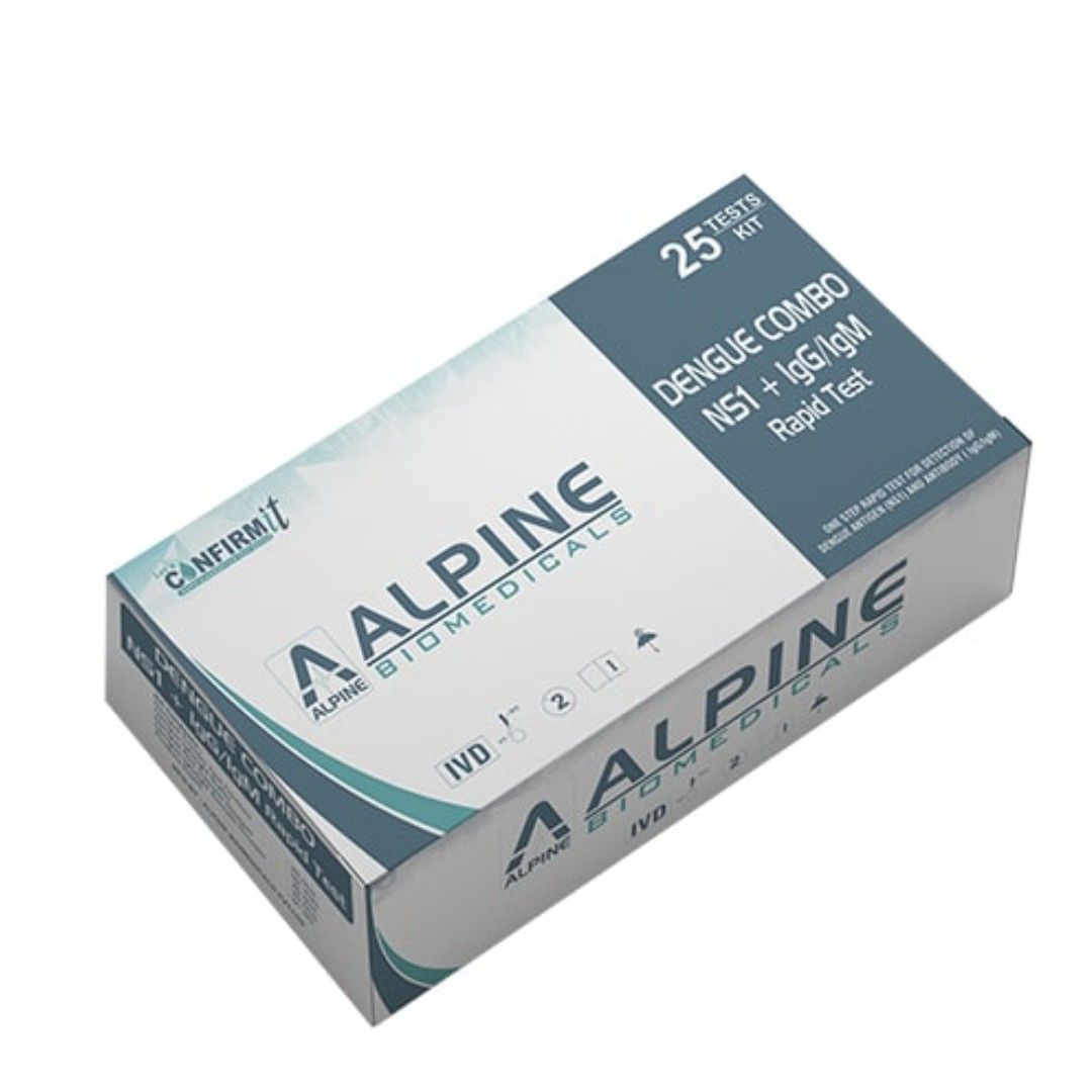 Dengue Combo NS20 + IgG/IgM Rapid Test   Buy Online   Alpine ...