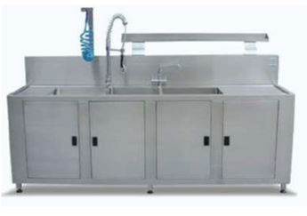 Instrument Washing Sink With Cabinet - PMT Healthcare Private Limited ...