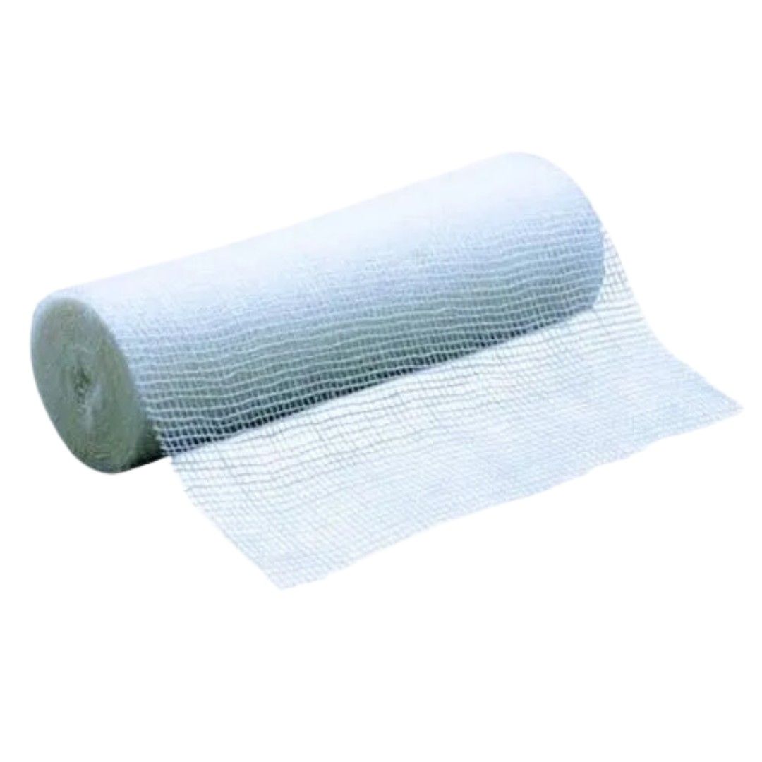 White Plain Cotton Gauze Roller Bandage Buy Online